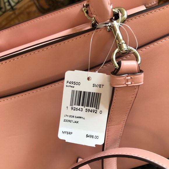 NWT Coach The Edit Zoe Carryall satchel handbag - Picture 4 of 6